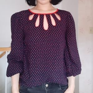 Topshop Flowy Top Blouse